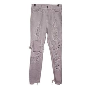 American Eagle Outfitters Distressed Mom Jeans